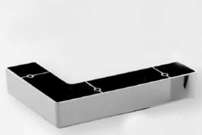 piedino plastica cromato TW M 63