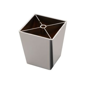 piedino plastica cromato TW M 83