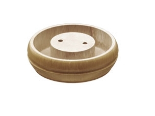 piedino plastica finto legno TW M 107