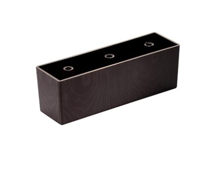 piedino plastica finto legno TW M 94